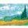 Campo de trigo con cipr�s