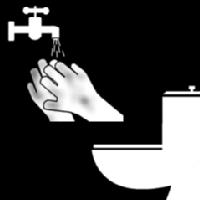 No lavar las manos después de ir al baño